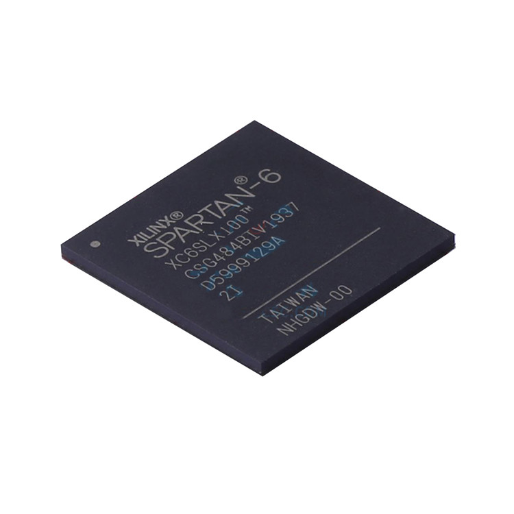 Meilinmchip Nieuwste XC6SLX100 IC Chip Series Field Programmable Gate Serie IC FPGA 338 I/O 484CSBGA XC6SLX100-2CSG484I