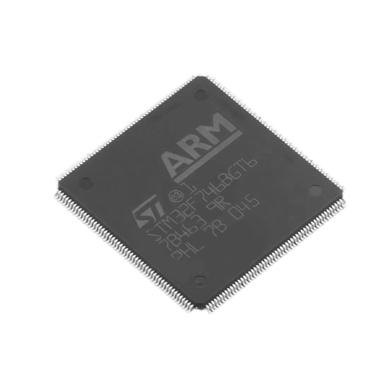 STM32F746BGT6 nieuwe en Originele de FLITS 208-LQFP Microcontroller met 32 bits IC van 216MHz 1MB