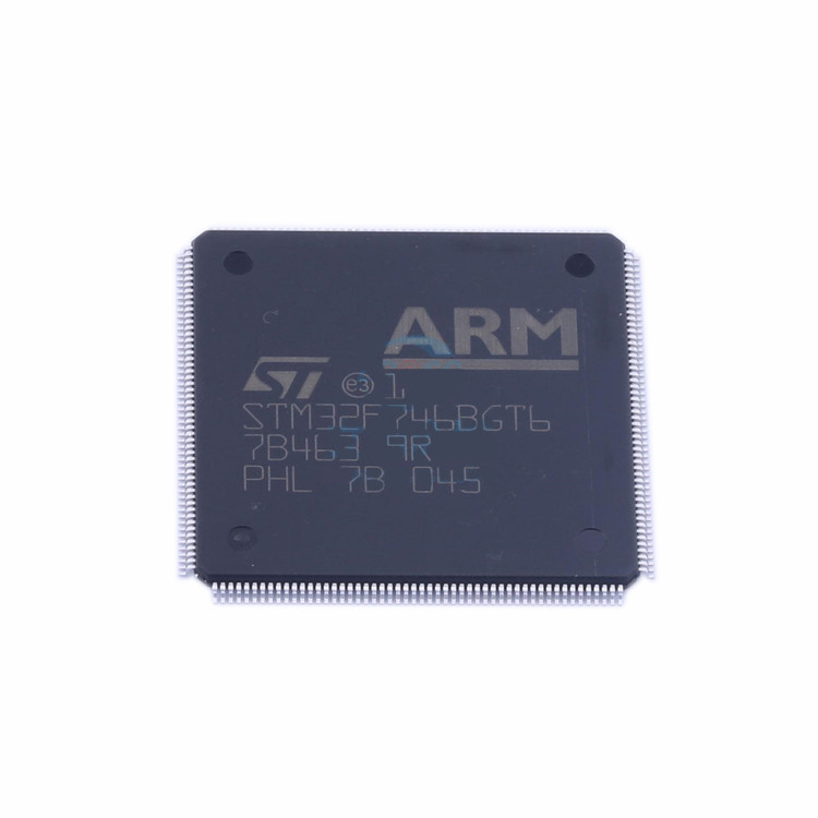 STM32F746BGT6 nieuwe en Originele de FLITS 208-LQFP Microcontroller met 32 bits IC van 216MHz 1MB
