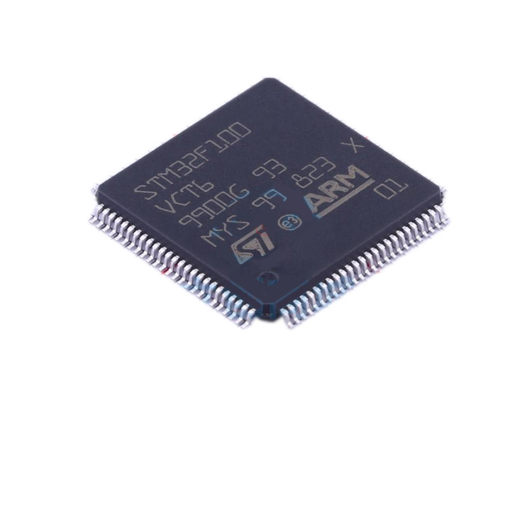 Van de de Elektronische componentendistributie van STM32F100VCT6 LQFP64 Nieuwe Originele Geteste Spaander Van geïntegreerde schakelingen IC STM32F100VCT6