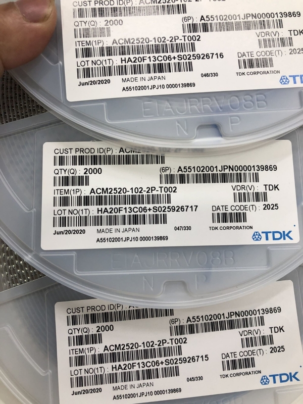 Van ACM2520-102-2P-T002 SMD de spaander Van geïntegreerde schakelingen ongebruikt IC, gloednieuwe origineel,