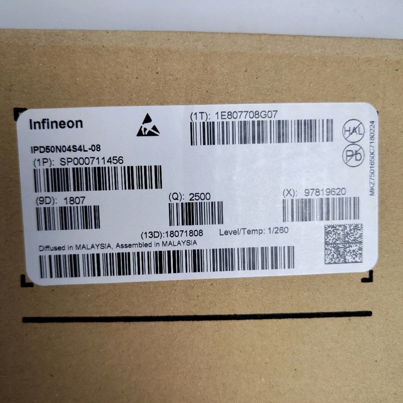 IPD50N04S4L-08  Aan-252 gloednieuwe origineel van spaanderic van geïntegreerde schakelingen   ongebruikt