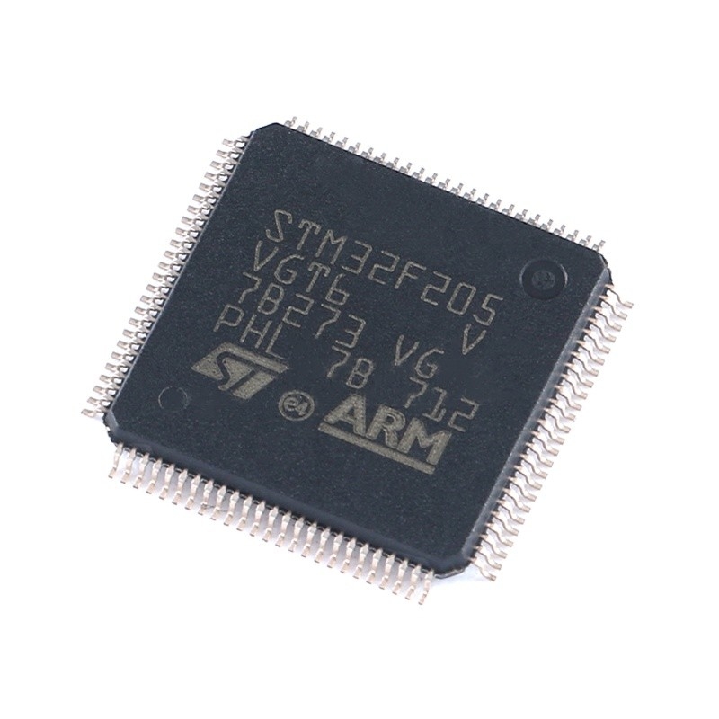 In Voorraadmicrocontrollers de FLITS100lqfp van IC MCU 1MB programmeerbare ic spaander van geïntegreerde schakelingen met 32 bits STM32F205VGT6