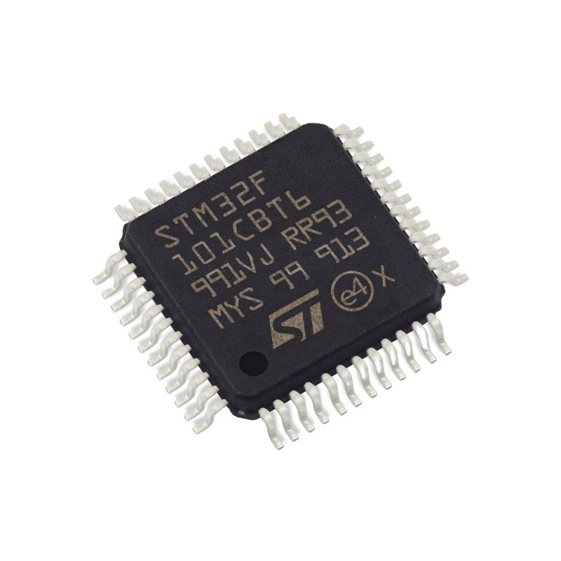 In Voorraadmicrocontrollers de FLITS48lqfp van IC MCU 128KB ic spaander van geïntegreerde schakelingen met 32 bits STM32F101CBT6