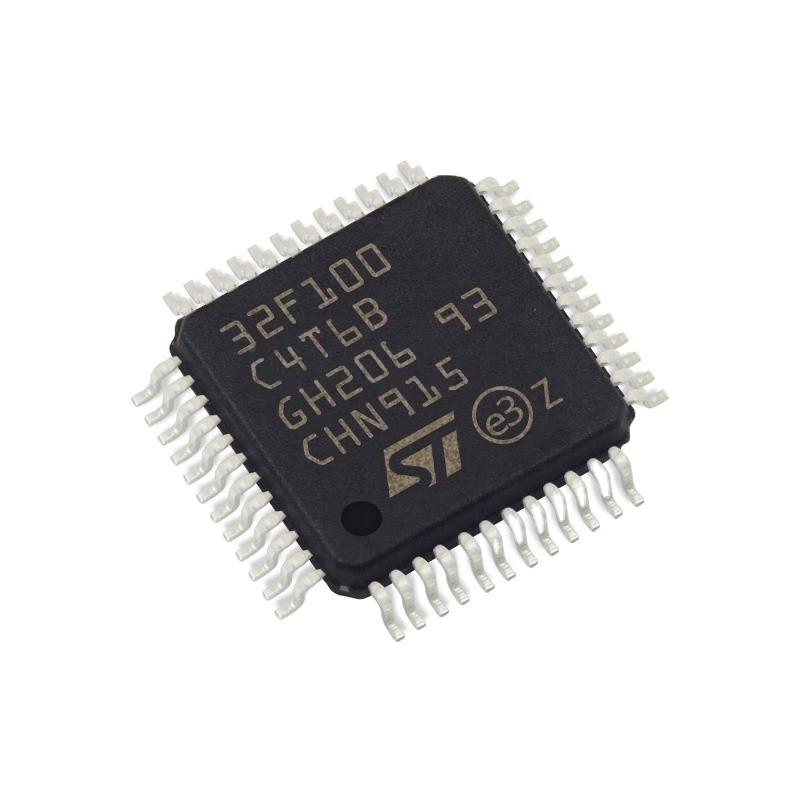 In Voorraadmicrocontrollers de FLITS48lqfp van IC MCU 16KB ic spaander van geïntegreerde schakelingen met 32 bits STM32F100C4T6B