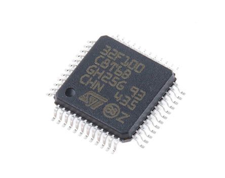 In Voorraadmicrocontrollers 64KB Geïntegreerde schakelingen de met 32 bits STM32F100C8T6B van de de FLITS48lqfp Elektronische component van IC MCU