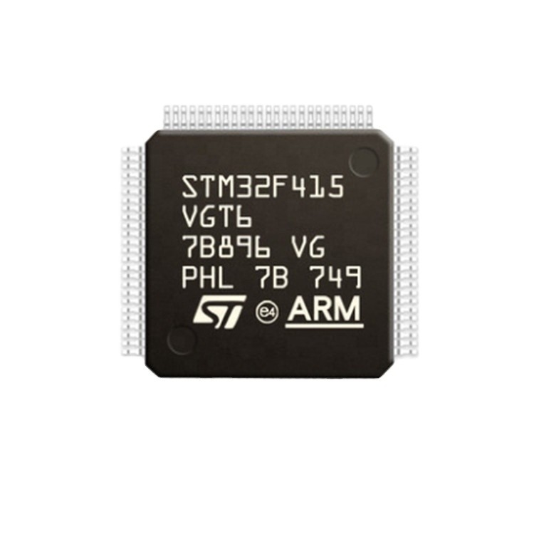 In Voorraadmicrocontrollers 1MB Geïntegreerde schakelingen de met 32 bits STM32F415VGT6 van de de FLITS100lqfp Elektronische component van IC MCU