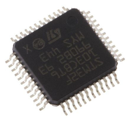 De Programmeerbare IC Spaander met 32 bits STM32F070CBT6 in van de Voorraadstm32 AVR Mirocontroller 48MHz 128KB (128K x 8) FLITS QFP48 MCU