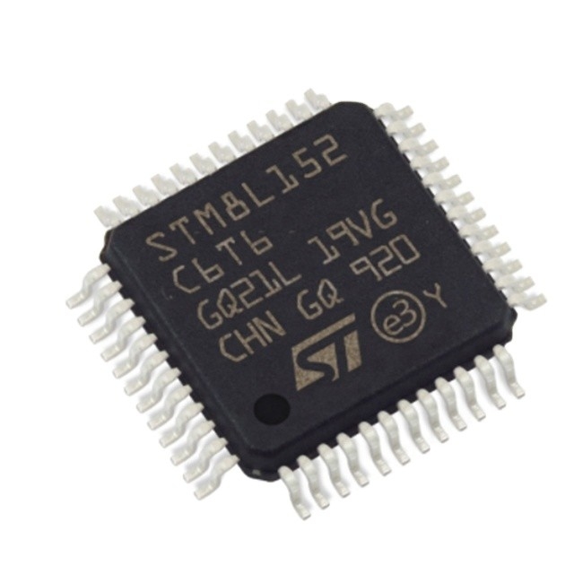 Nieuwe Originele Microcontrollers de FLITS48lqfp van IC MCU 32KB ic spaander van geïntegreerde schakelingen met 8 bits STM8L152C6T6