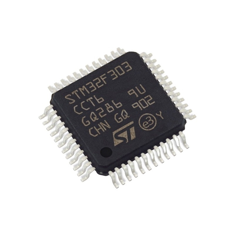 In Voorraadmicrocontrollers 256KB Geïntegreerde schakelingen de met 32 bits STM32F303CCT6 van de de FLITS48lqfp Elektronische component van IC MCU
