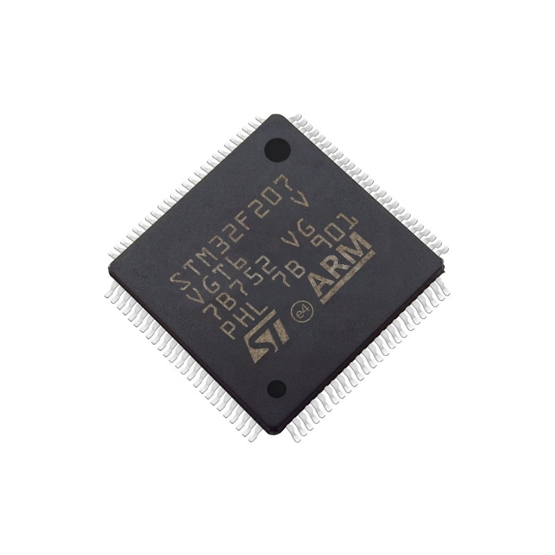 In Voorraadmicrocontrollers 1MB Geïntegreerde schakelingen de met 32 bits STM32F207VGT6 van de de FLITS100lqfp Elektronische component van IC MCU