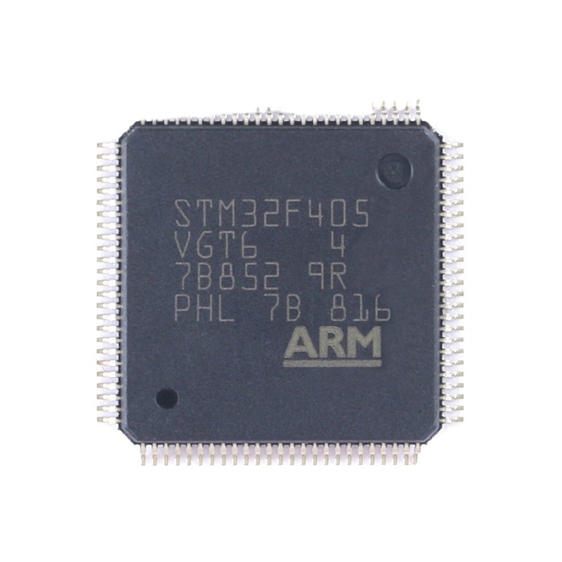In Voorraadmicrocontrollers 1MB Geïntegreerde schakelingen de met 32 bits STM32F405VGT6 van de de FLITS100lqfp Elektronische component van IC MCU