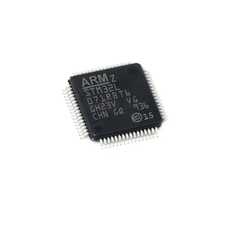In Voorraadmicrocontrollers 128KB Geïntegreerde schakelingen de met 32 bits STM32L071RBT6 van de de FLITS64lqfp Elektronische component van IC MCU