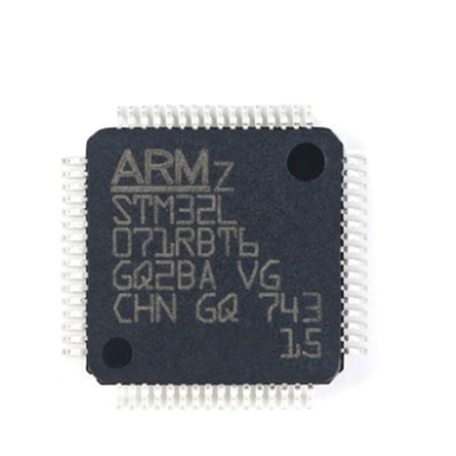 In Voorraadmicrocontrollers 128KB Geïntegreerde schakelingen de met 32 bits STM32L071RBT6 van de de FLITS64lqfp Elektronische component van IC MCU