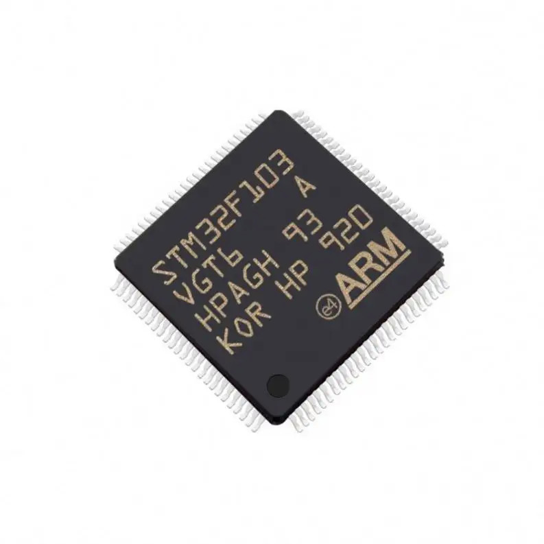 In Voorraadmicrocontrollers van de FLITS100lqfp de Elektronische componants van IC MCU 1MB Geïntegreerde schakelingen met 32 bits STM32F103VGT6