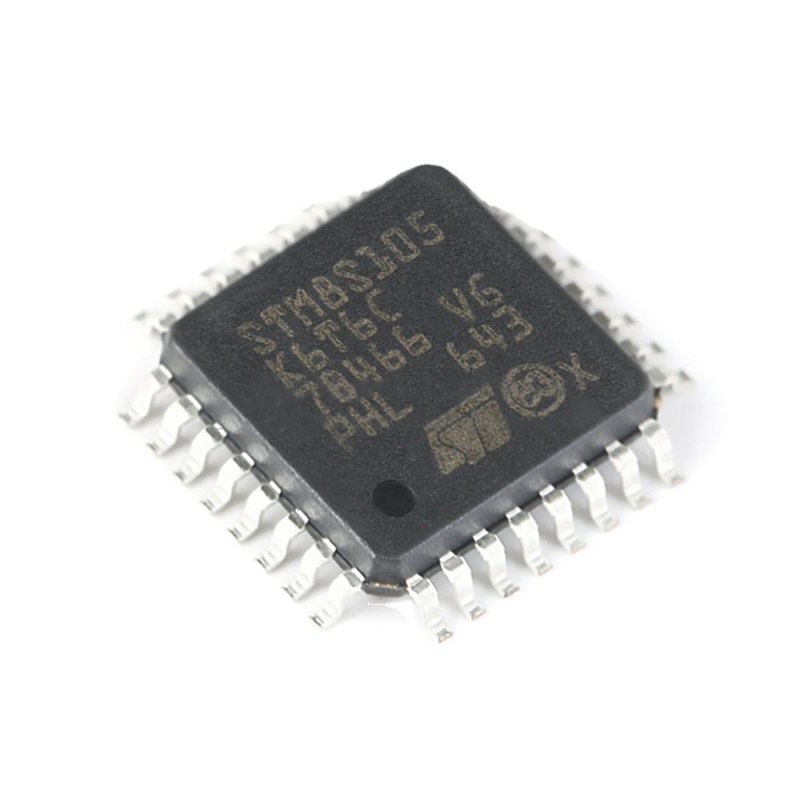 In Voorraadmicrocontrollers 32KB Geïntegreerde schakelingen de met 8 bits STM8S105K6T6C van de de FLITS32lqfp Elektronische component van IC MCU