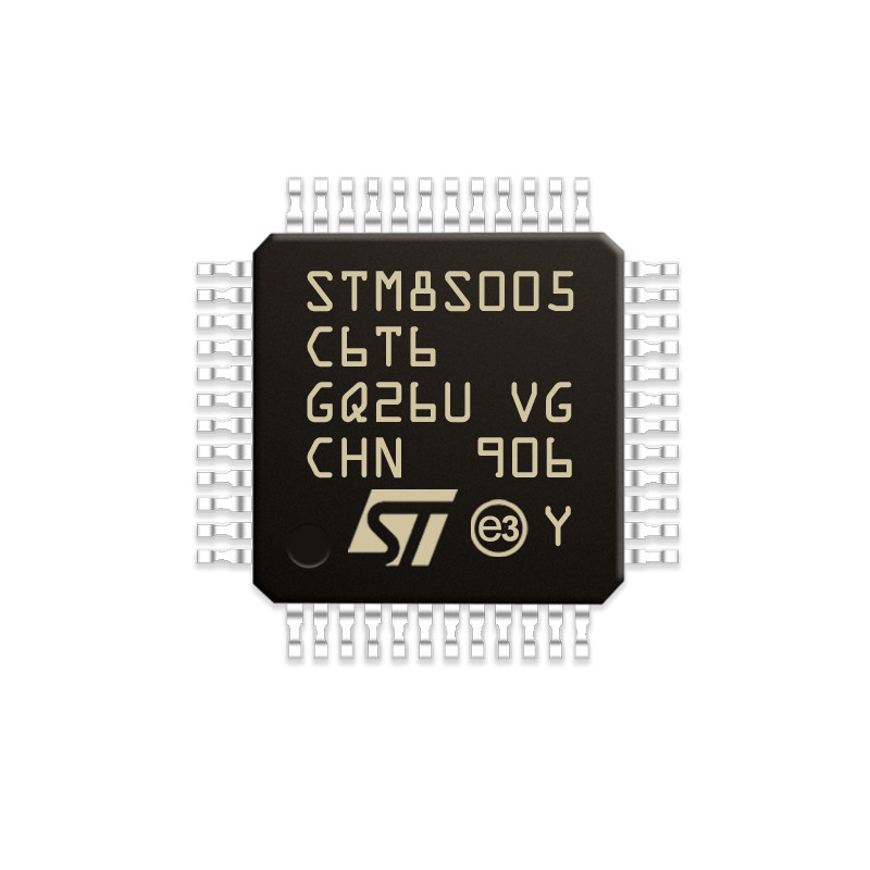 De Reeksmicrocontroller met 8 bits IC STM8S005C6T6 van de Chuangyunxinyuanstm8s005c6t6 MCU 16MHz 32KB FLITS 48-LQFP STM