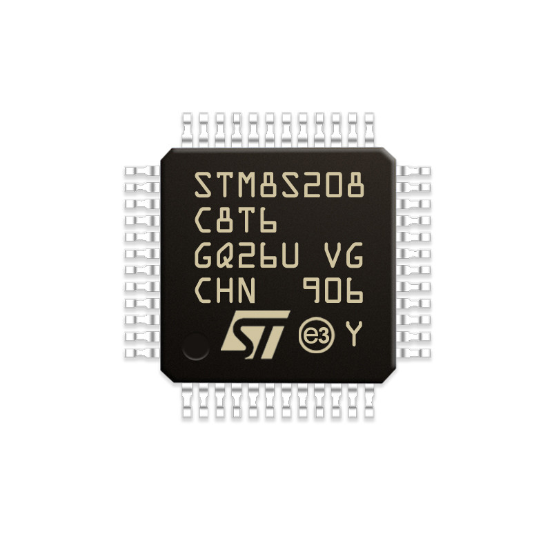 De Reeksmicrocontroller met 8 bits IC STM8S005C6T6 van de Chuangyunxinyuanstm8s005c6t6 MCU 16MHz 32KB FLITS 48-LQFP STM