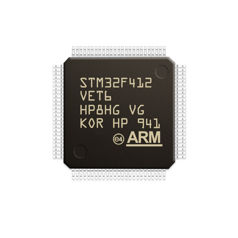 Chuangyunxinyuanstm32f412vet6 Kwaliteit in MCU van de Opslag Elektronische Component Microcontroller Van geïntegreerde schakelingen LQFP100 STM32F412VET6