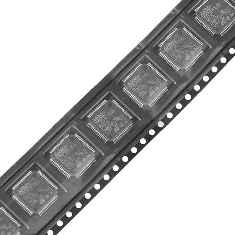 Microcontroller 64KB FLITS de Van geïntegreerde schakelingen 64LQFP STM32F STM32F051 STM32F051R8T6 Origineel Merk met 32 bits van IC MCU