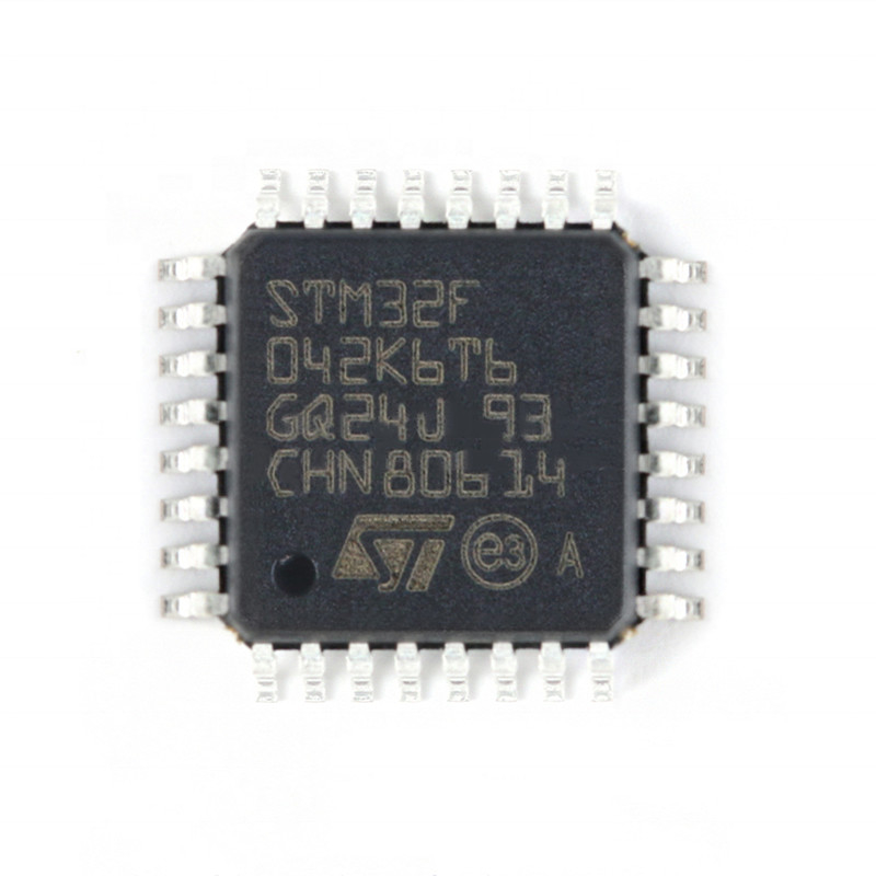 Microcontroller 32KB FLITS de Van geïntegreerde schakelingen 32LQFP STM32F STM32F042 STM32F042K6T6 Origineel Merk met 32 bits van IC MCU