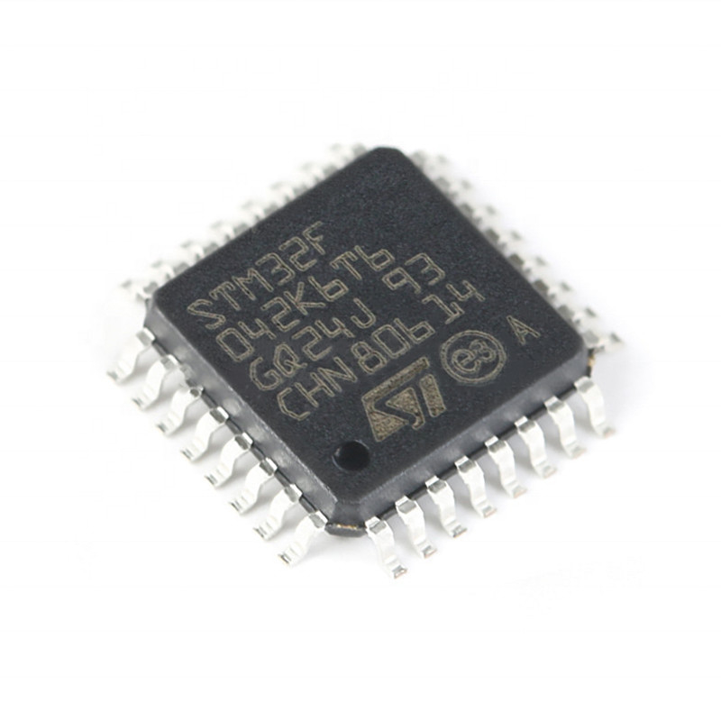 Microcontroller 32KB FLITS de Van geïntegreerde schakelingen 32LQFP STM32F STM32F042 STM32F042K6T6 Origineel Merk met 32 bits van IC MCU