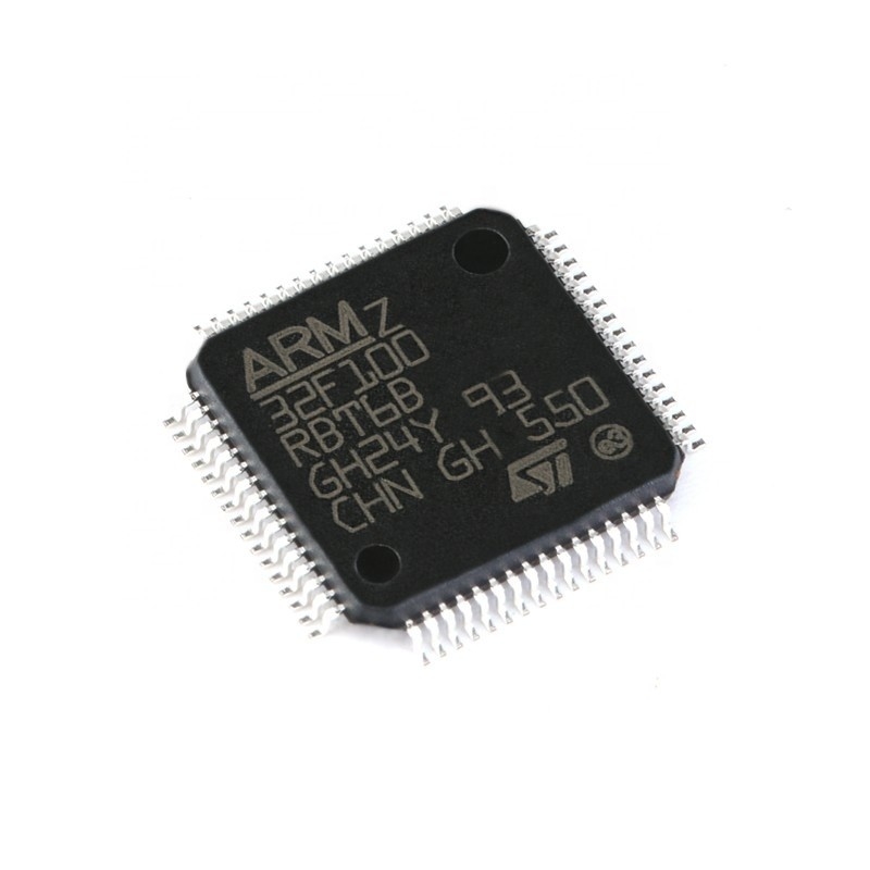 Van de de FLITScomponent van Chuangyunxinyuan de Nieuwe en Originele IC MCU 128KB Elektronika met 32 bits 64LQFP STM32F100RBT6B