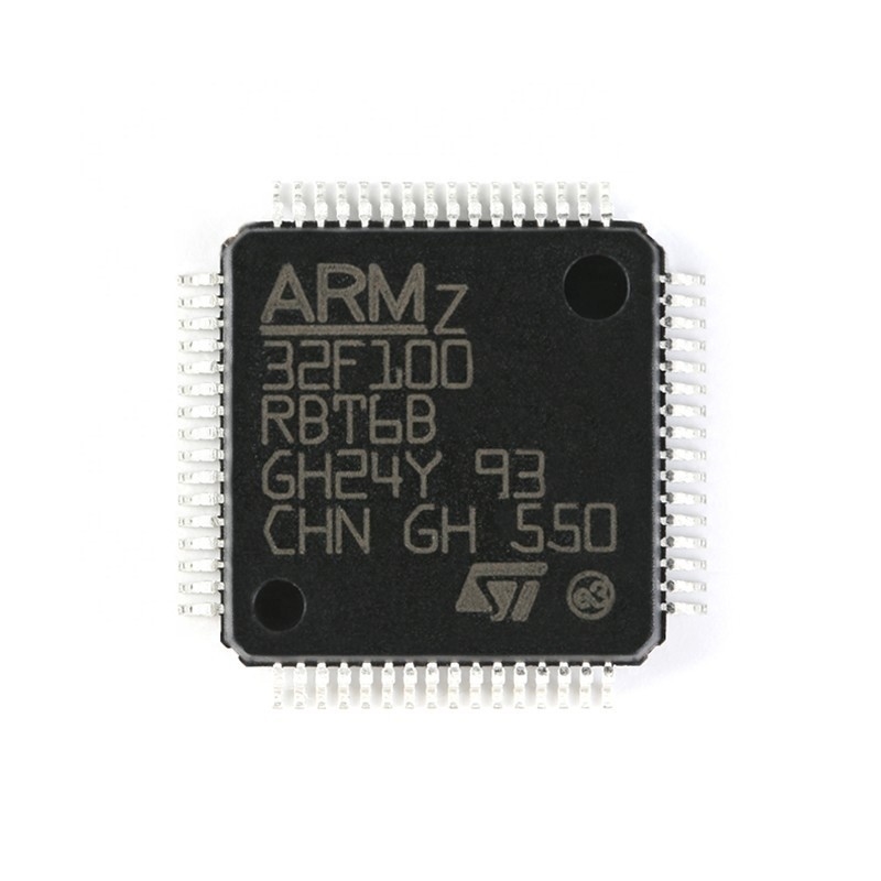 Van de de FLITScomponent van Chuangyunxinyuan de Nieuwe en Originele IC MCU 128KB Elektronika met 32 bits 64LQFP STM32F100RBT6B
