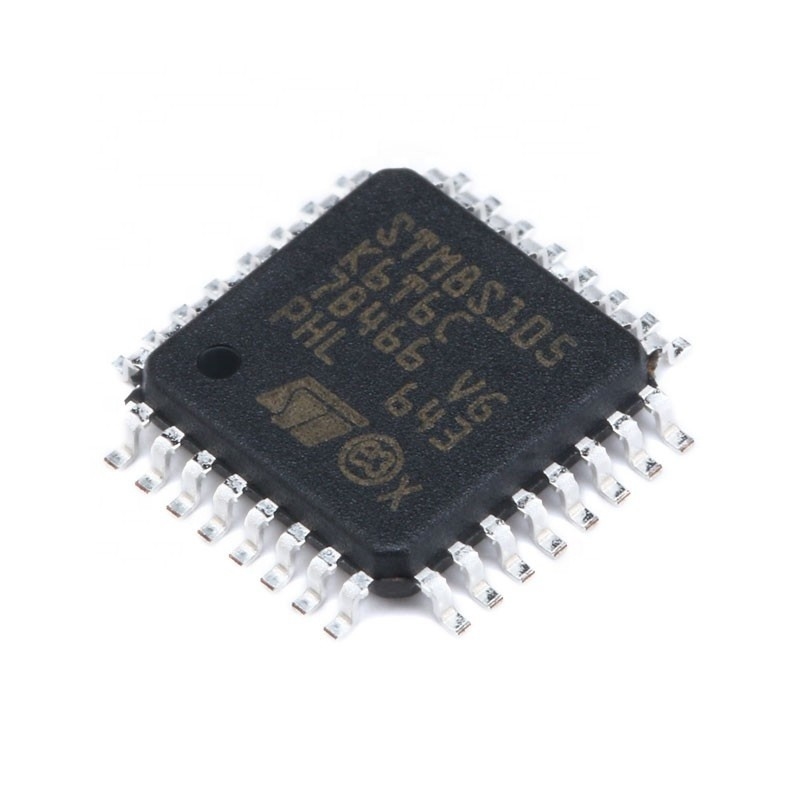 Chuangyunxinyuanmicrocontrollers van de Componentenelektronika Van geïntegreerde schakelingen BOM LQFP32 de Originele Ingebedde Spaanders STM8S105K6T6C van IC