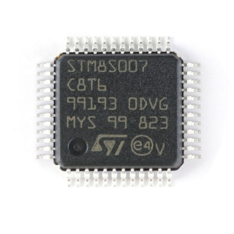64KB de FLITS NIEUWE 48LQFP Microcontroller met 8 bits STM8S007C8T6 van Chuangyunxinyuan Nieuwe en Originele IC MCU