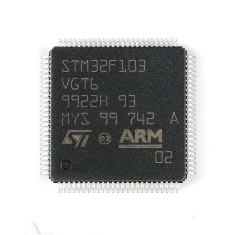 De Elektronische Componentengeïntegreerde schakelingen Nieuwe Originele LQFP100 MCU STM32F103VGT6 Ic van Chuangyunxinyuanic STM32F103VGT6