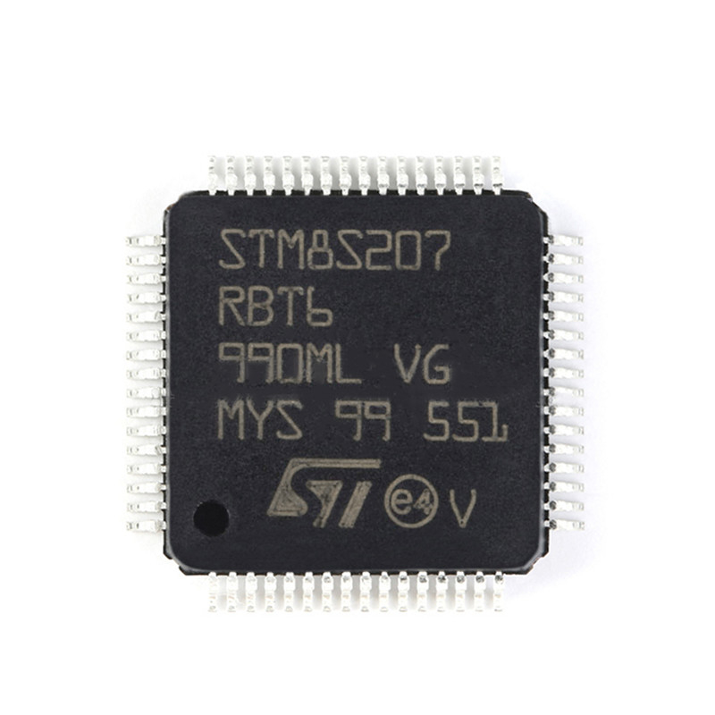 De elektronencomponenten levert Mrocontrollers-het Logboeks Bestuurder met 8 bits STM8S207RBT6 Ic van de Voltageregelgever