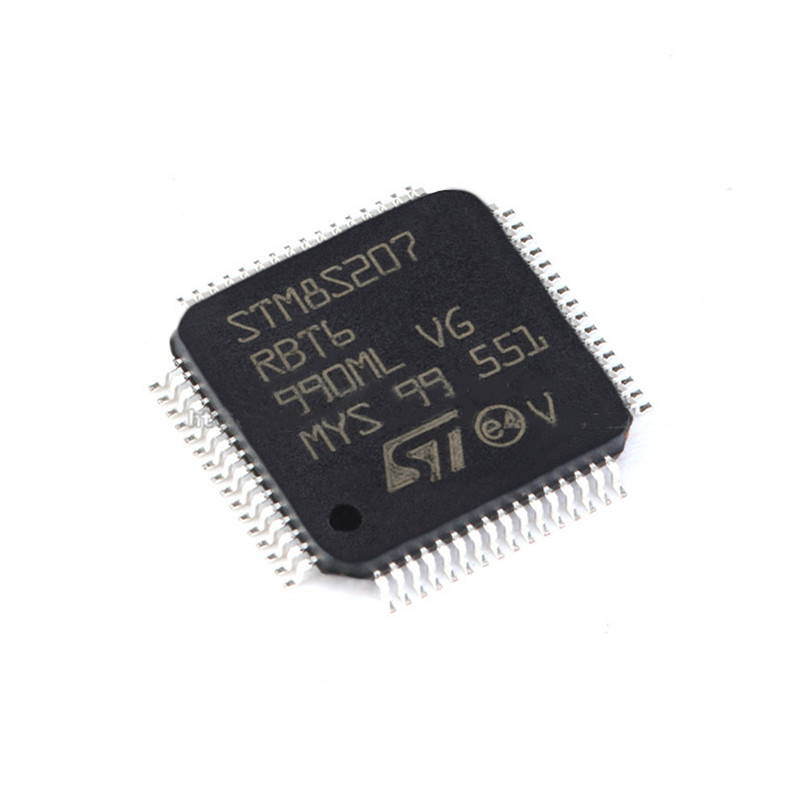 De elektronencomponenten levert Mrocontrollers-het Logboeks Bestuurder met 8 bits STM8S207RBT6 Ic van de Voltageregelgever