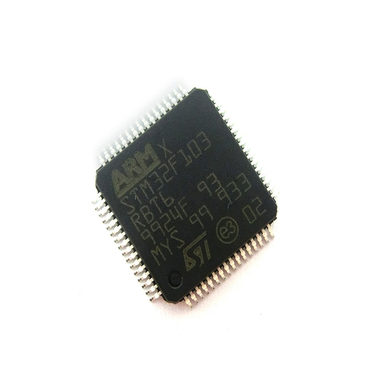 Van het Wapenm3 Risc 128kb van STM32F103RBT6 Mcu Stm32f1 Flits de met 32 bits 2.5v/3.3v 64 speld Lqfp Ic