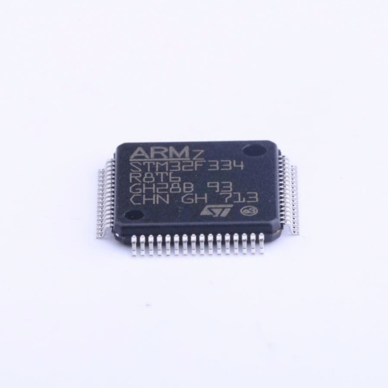 Van de het ARM Cortexm4 RISC 64KB Flits 2.5V/3.3V van MCU STM32 de 64-speld LQFP Dienblad met 32 bits - Dienbladen STM32F334R8T6 IC