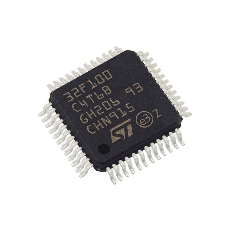 STM32F100C4T6B Microcontrollers de FLITS48lqfp van IC MCU 16KB Ic Spaander Van geïntegreerde schakelingen met 32 bits STM32F100C4T6B IC IN VOORRAAD