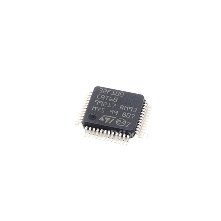 Chuangyunxinyuan Nieuwe en Originele STM32F100CBT6B IC MCU 128KB FLITS met 32 bits 48LQFP IC IN VOORRAAD