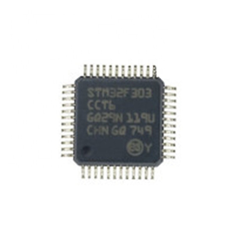 STM32F 256Kb Flits de met 32 bits 2.5V/3.3V 48 speld Lqfp Tray Chip STM32F303CCT6 van STM32F303 MCU IN VOORRAAD IC