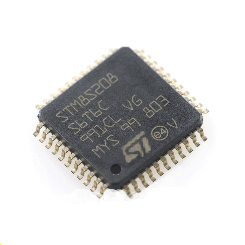 Van de Spaandermirocontroller LQFP44 van STM8S208S6T6C STM8S208S6T6 24MHz32KB Flashgeheugen Van geïntegreerde schakelingen met 8 bits MCU