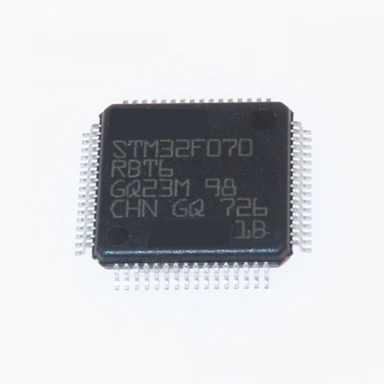Chuangyunxinyuan Nieuwe Originele STM32 STM32F070 Flashgeheugenmicrocontroller met 32 bits Van geïntegreerde schakelingen STM32F070RBT6 IC