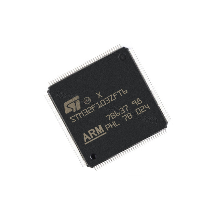 Nieuw en Origineel IC-M3 cpu 72MHz van de SPAANDERstm32f103 Schors Programmageheugen met 32 bits 768KB 144 LQFP STM32F103ZFT6