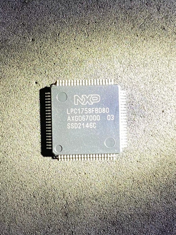 Van LPC1758FBD80 QFP80 Microcontroller van Spaanderic Van geïntegreerde schakelingen Gloednieuwe Originele Ongebruikt