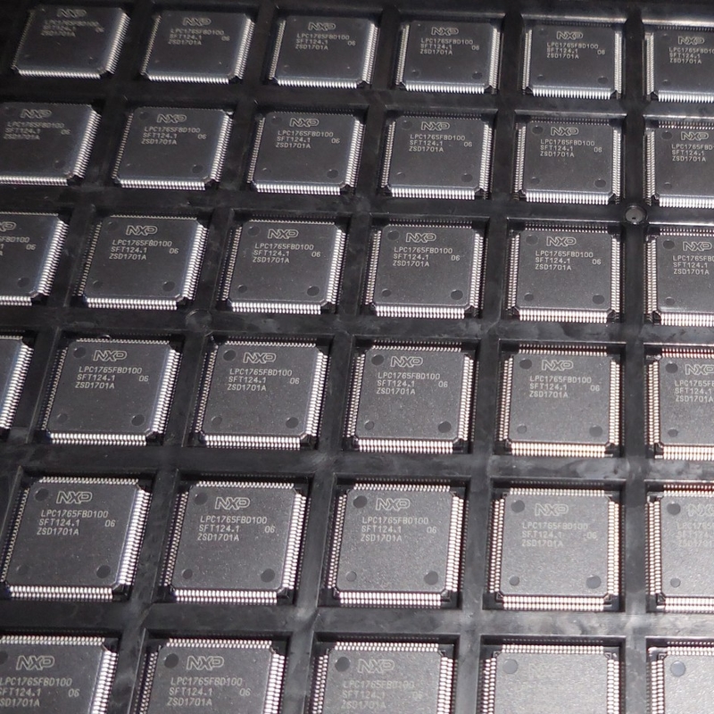LPC1765FBD100   QFP100 Microcontroller van Spaanderic van geïntegreerde schakelingen Gloednieuwe Originele Ongebruikt