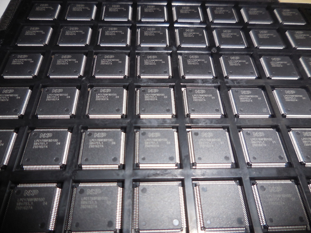 LPC1768FBD100   QFP100 Microcontroller van Spaanderic van geïntegreerde schakelingen Gloednieuwe Originele Ongebruikt