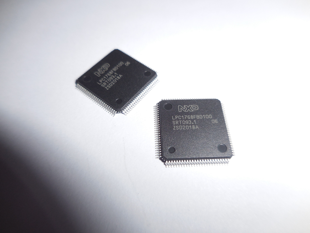 LPC1768FBD100   QFP100 Microcontroller van Spaanderic van geïntegreerde schakelingen Gloednieuwe Originele Ongebruikt