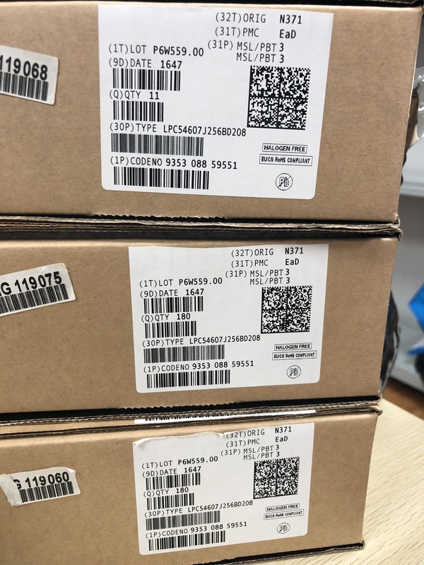 LPC54607J256BD208E    LQFP208   Microcontroller van Spaanderic van geïntegreerde schakelingen Gloednieuwe Originele Ongebruikt